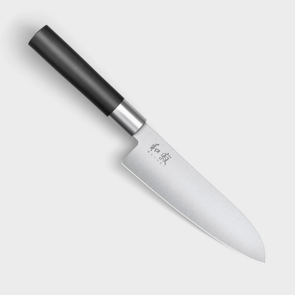 Couteau japonais - WASABI BLACK - Couteau SANTOKU 18,5 cm